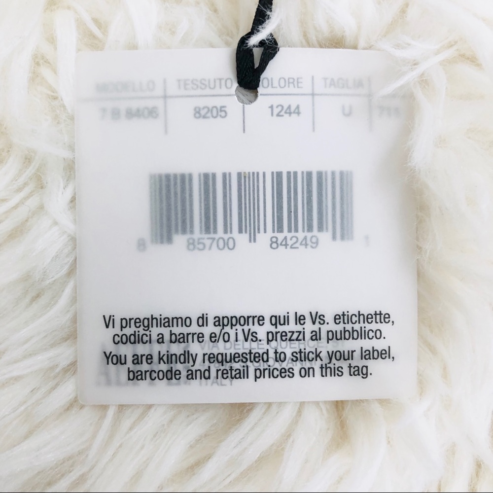 NWT: MOSCHINO Techno Fabric Tufted Wrislet - Picture 7 of 7